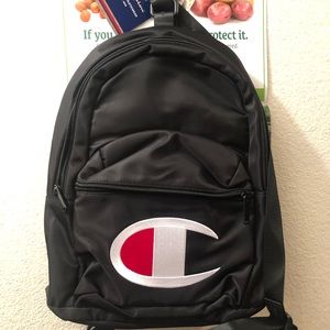 Black Champion Mini Backpack